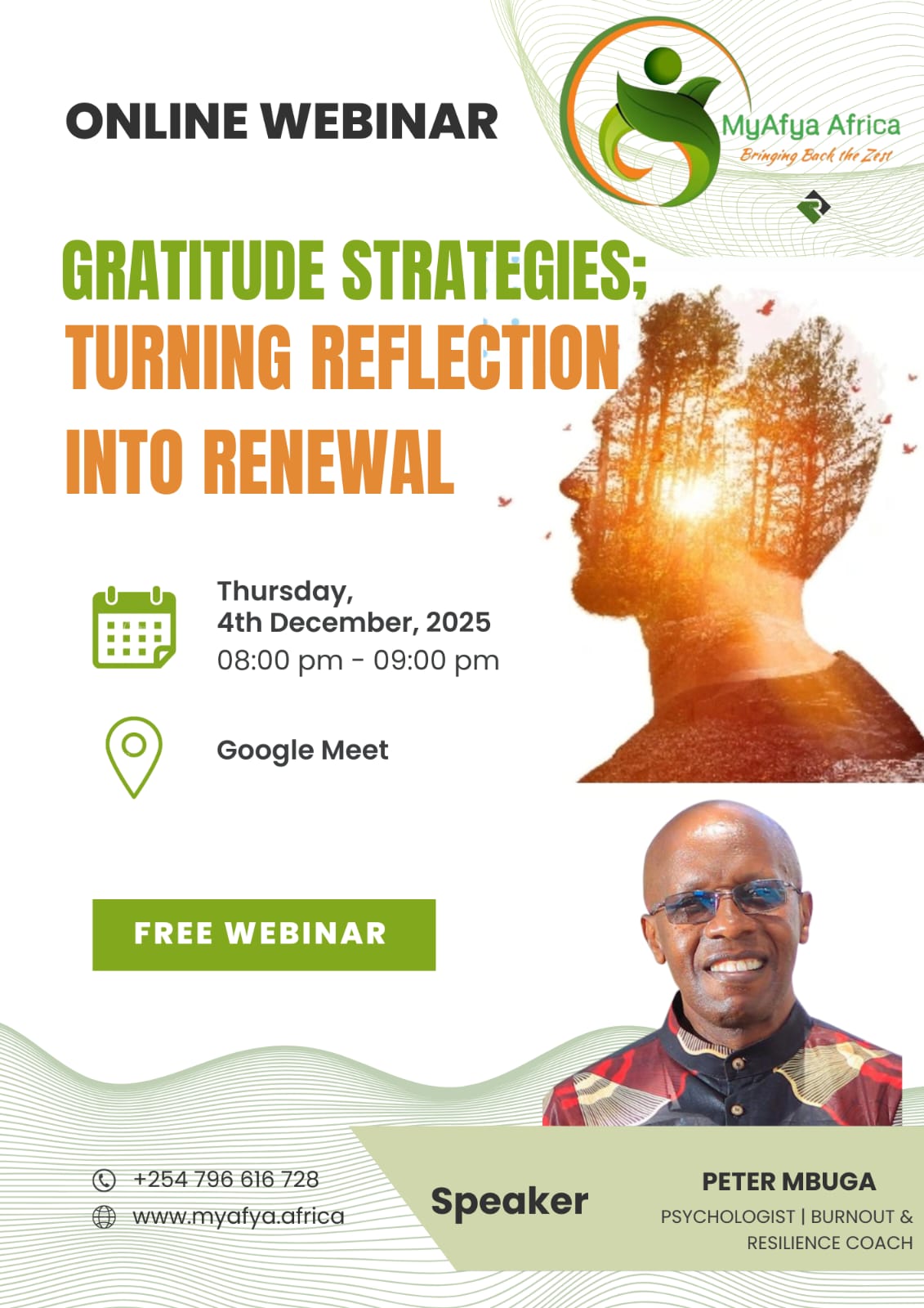 UPCOMING EVENTS AND PROGRAMMES